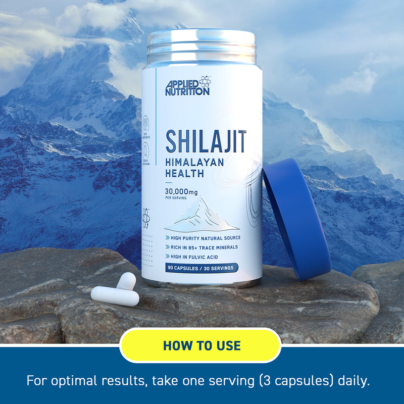 Pure Shilajit capsules 90 count, UK version