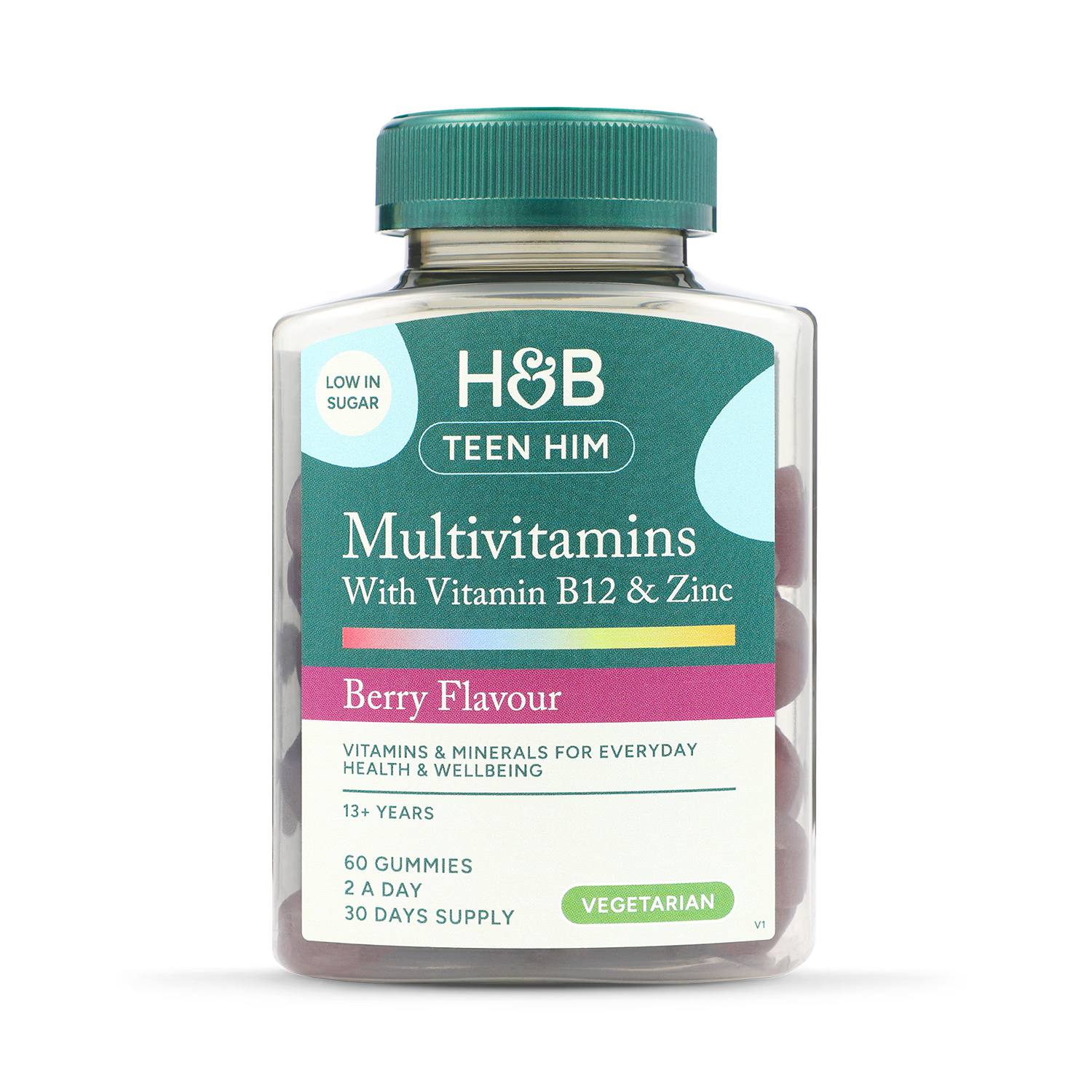 Holland Barrett Teen Him Multivitamin 60 Gummies