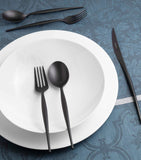 Bugatti Black Diamond Natura 24-piece cutlery set - British product