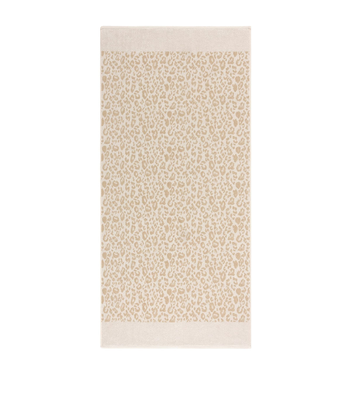 Yves Delorme Leopard bath sheet 150cm x 90cm (British brand)