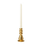 Aerin gold-plated Allette ceramic candle holder 16cm - British product