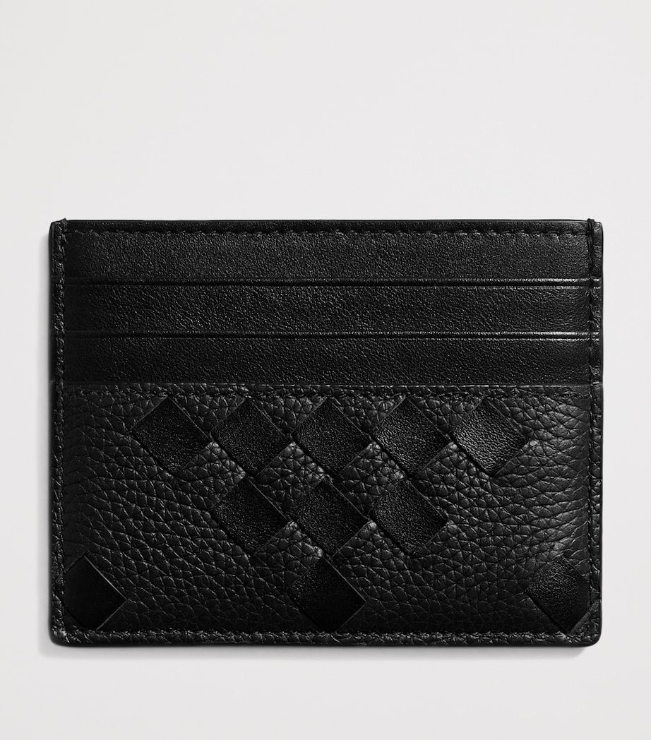 حامل بطاقات Bottega Veneta الجلدي Intrecciato - منتج بريطاني