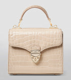 Aspinal of London mini Mayfair top-handle bag, imported from the UK