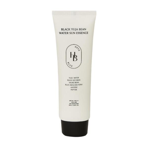 Heveblue Black Yuja Sun Essence SPF50+ 50ml, imported from the UK