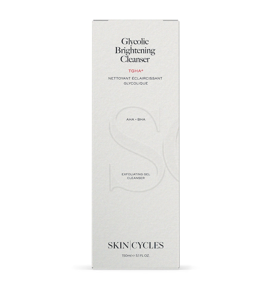 SKIN - CYCLES Glycolic Brightening Gel Cleanser 150ml (British brand)