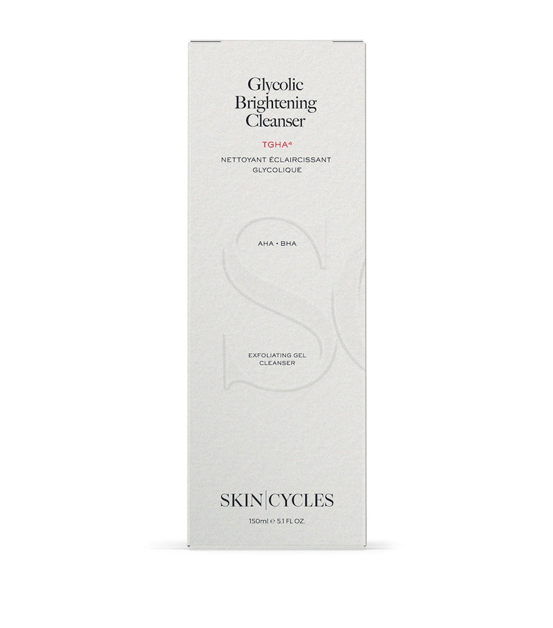 SKIN - CYCLES Glycolic Brightening Gel Cleanser 150ml (British brand)