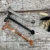 Northern Glow stainless steel candle wick trimmer, imported from the UK