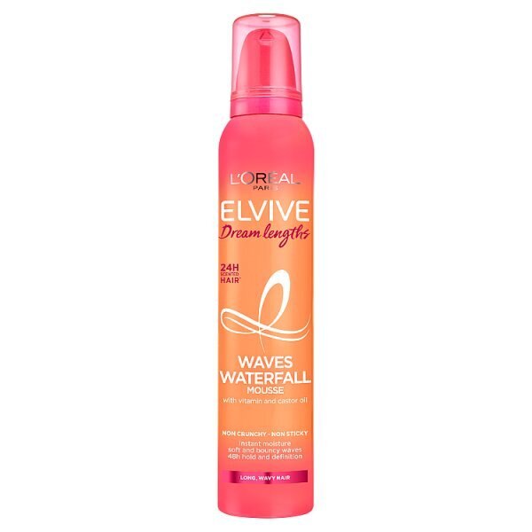 L'Oreal Paris Elvive Dream Lengths Waves Hair Mousse 200ml GOODS Superdrug   