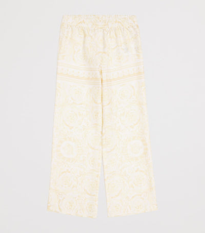 Pantalons en twill de soie imprimé Barocco pour enfants de 6 à 14 ans - Acheter en ligne sur McGrocer