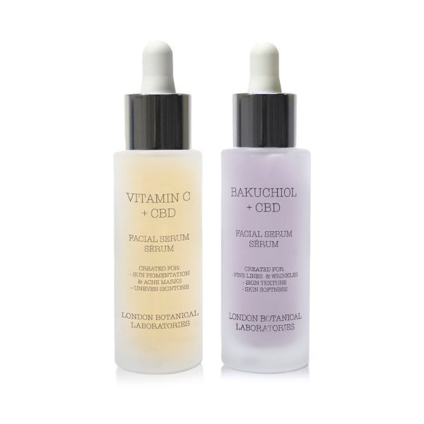 London Botanical Laboratories Bakuchiol and Vitamin C serum, imported from the UK