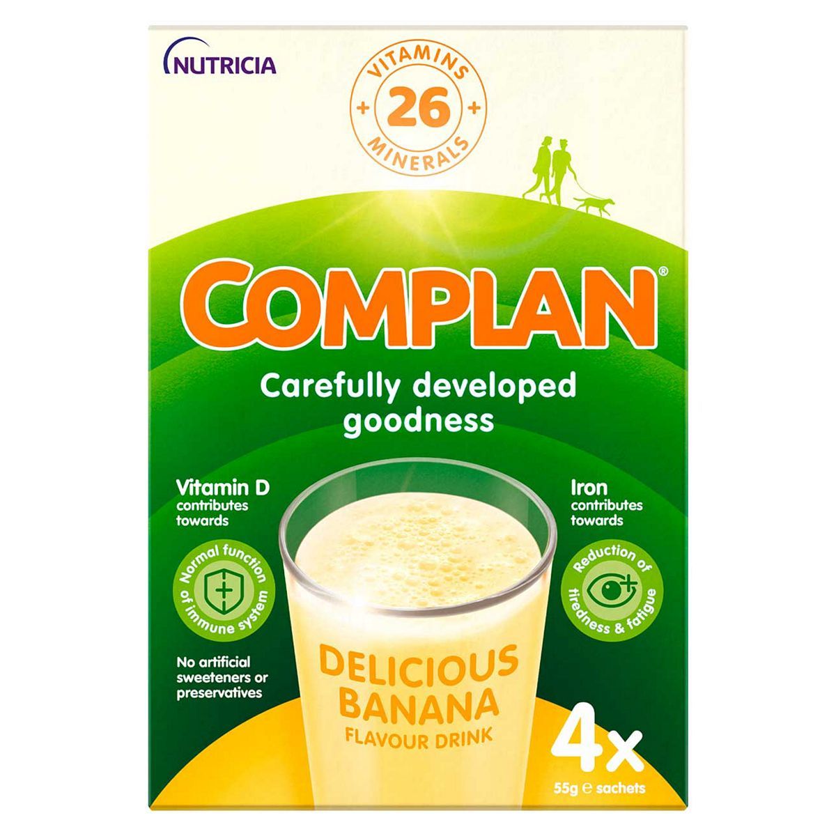 Complan Banana Nutritional Drink Sachet 4x55g GOODS Boots   