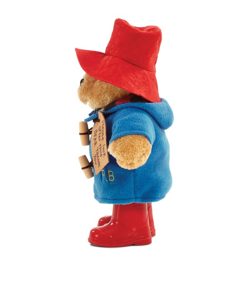Paddington Bear soft toy with boots 20cm, imported from the UK