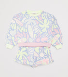 Billieblush cotton floral print children's sweatshirt 2-12 years - British product