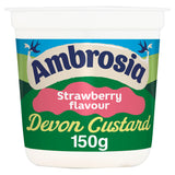 Ambrosia Strawberry Devon Custard Pot 150g GOODS Sainsburys   