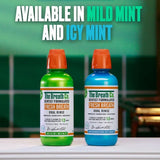 The Breath Co oral rinse mild mint 500ml, imported from the UK