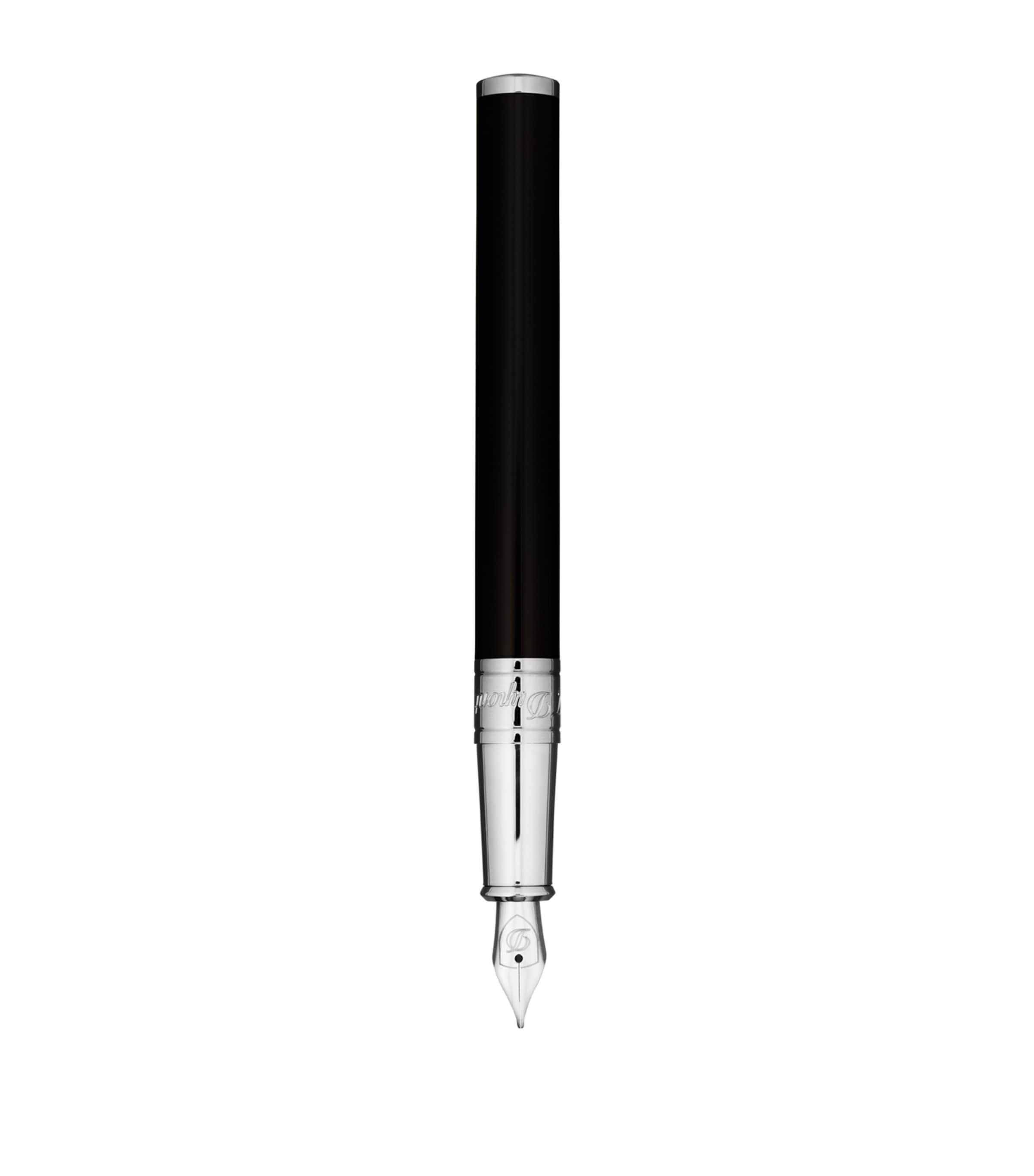 S.T. Dupont D-Initial fountain pen with 14-karat gold nib (British brand)