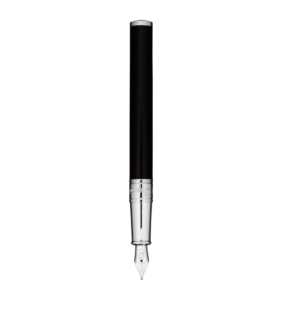 S.T. Dupont D-Initial fountain pen with 14-karat gold nib (British brand)