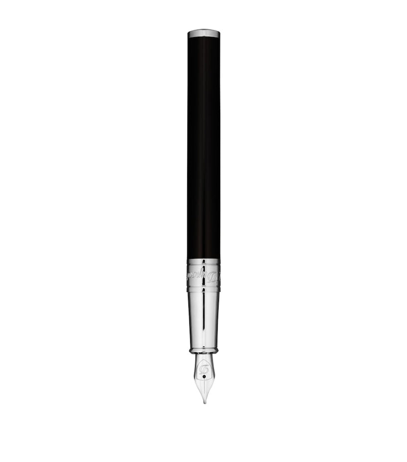 S.T. Dupont D-Initial fountain pen with 14-karat gold nib (British brand)