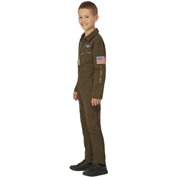 Costume Smiffys enfant Top Gun Maverick, version Royaume-Uni
