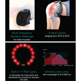Eleeels R3 knee massager with heat and red light therapy, imported from the UK