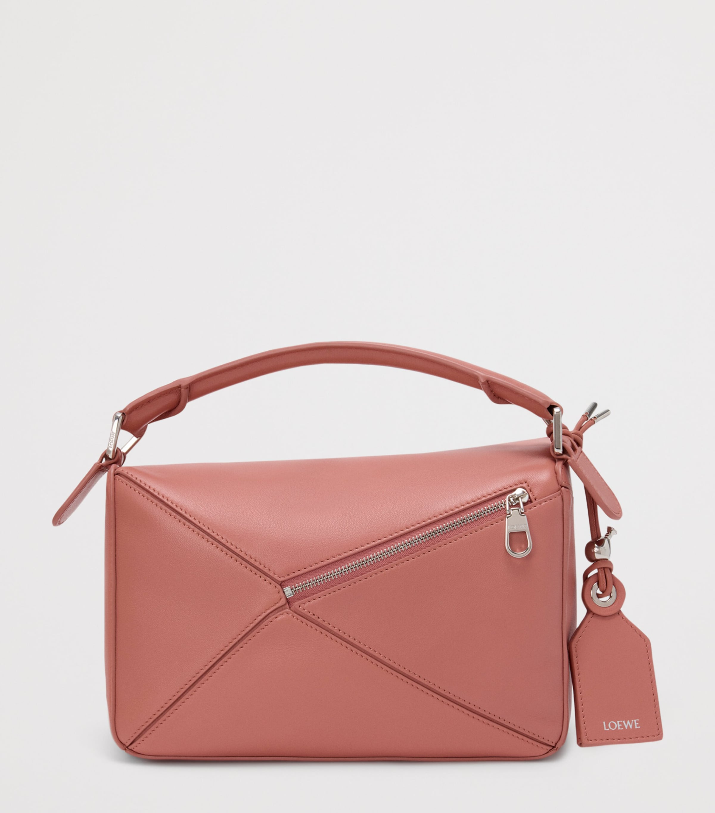 LOEWE Small Leather Featherlight Puzzle Top-Handle Bag, UK version