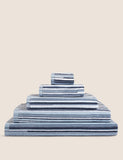 Pure Cotton Striped Towel Bathroom M&S   