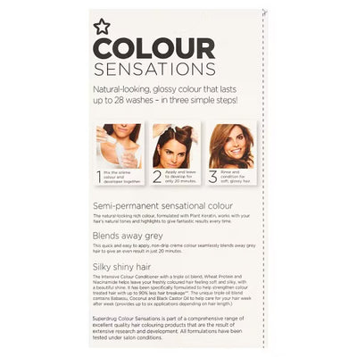 Superdrug Superdrug Sensations Darkest Brown - Haarfarbe Braun - McGrocer - Jetzt online kaufen