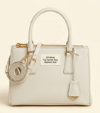 Prada Small Leather Galleria Saffiano Top-Handle Bag