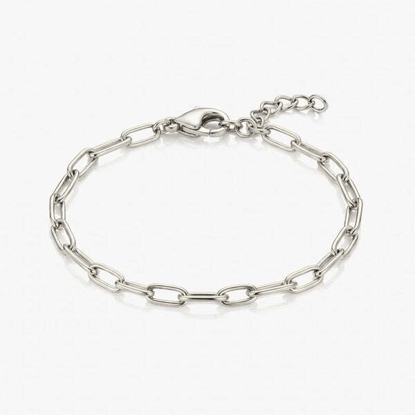 MUCHV chain bracelet in gold or silver 16.5cm, UK version