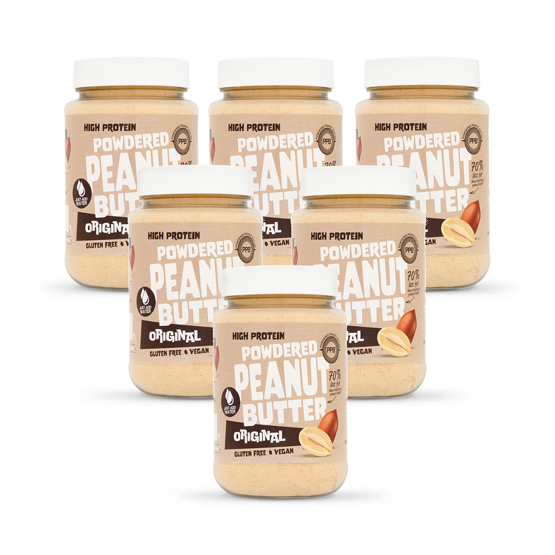 PPB Powdered Peanut Butter Original 6 x 180g - British product
