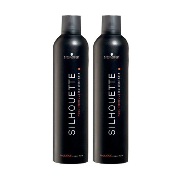 Silhouette Super Hold mousse 200ml double - British product
