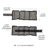 Phoenix Fitness wrist and ankle strap weights 0.5kg, UK version