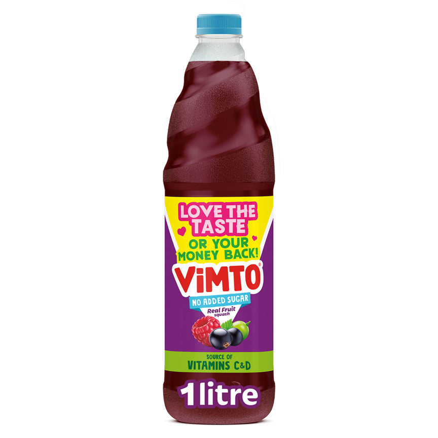 Vimto No Added Sugar Mixed Fruit Squash