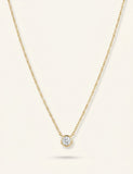 Cartier d'Amour large necklace 18ct yellow gold 0.18ct diamond - British product