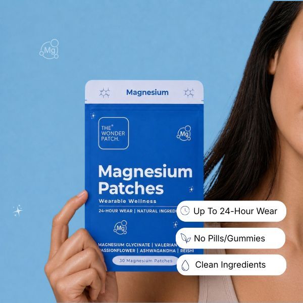 The Wonder Patch 30 magnesium patches (British brand)