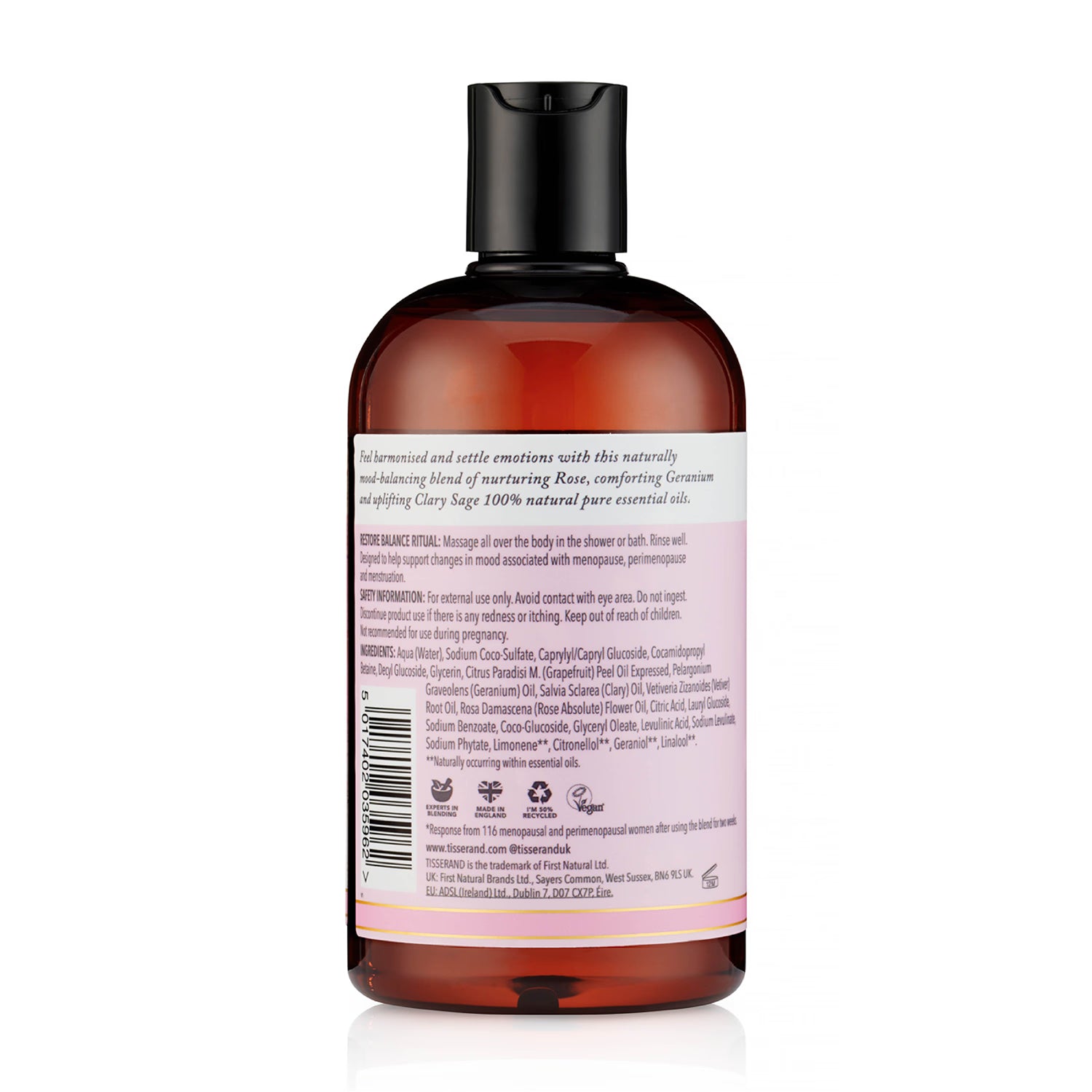 Tisserand Restore Balance Bath & Shower Wash 400ml
