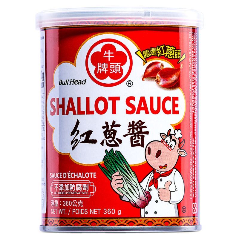 Bull Head shallot sauce bottle ( ), UK version