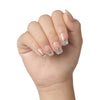 DNR Kiss Gel Fake Nails Fanciful 24 piece set - British product