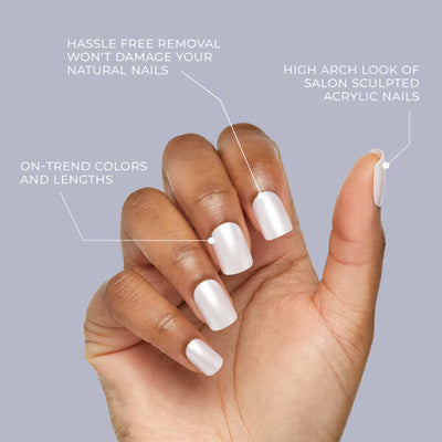 DNR Kiss Gel Fake Nails Fanciful 24 Piece Kit