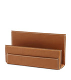Ralph Lauren Home leather Brennan letter rack, imported from the UK