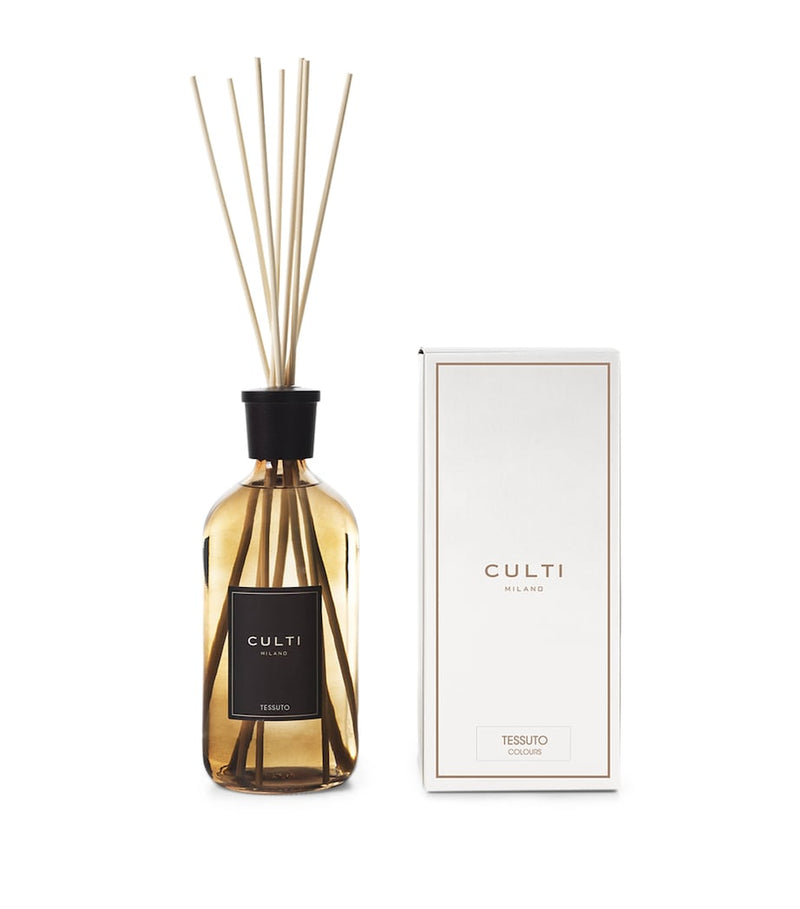 Culti Milano Brown Tessuto reed diffuser 1L - British product