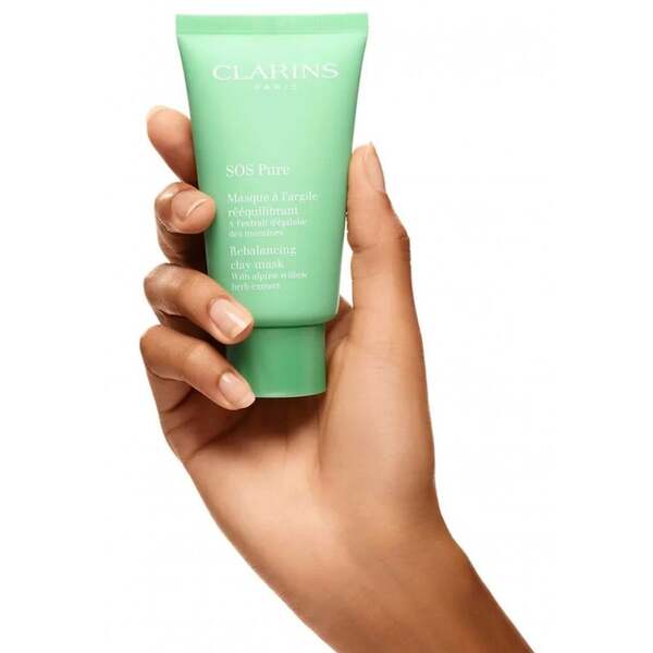 Clarins SOS Pure Rebalancing Clay Mask 75ml, UK version