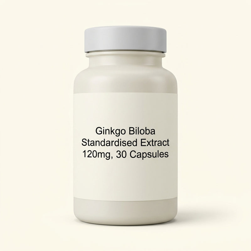 Holland & Barrett Ginkgo Biloba 120mg 30 capsules, UK version