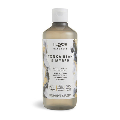 Superdrug I Love Naturals Tonka Bean & Myrrh Body Wash 500ml- اشترِ عبر الإنترنت من McGrocer