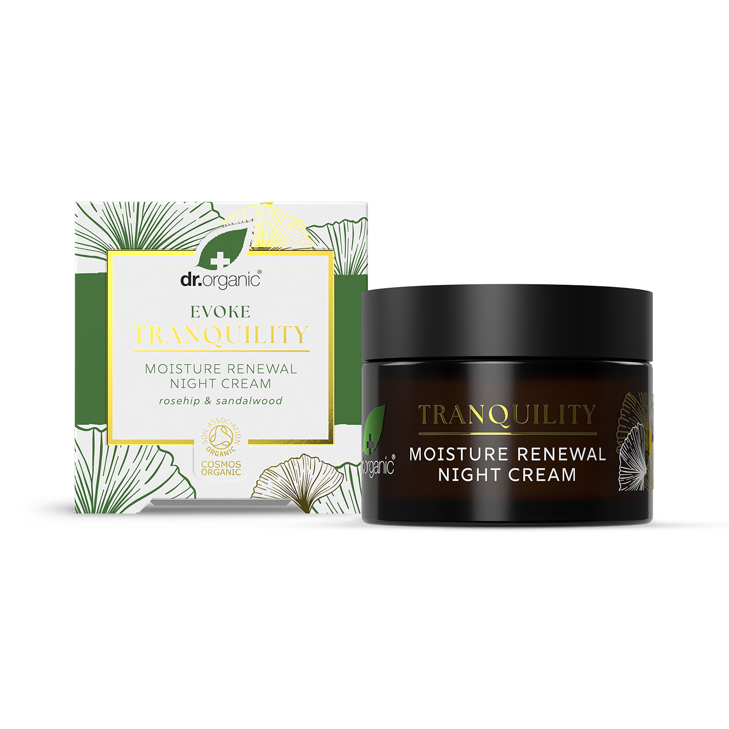 Dr Organic Evoke Tranquility Night Cream 50ml - British product