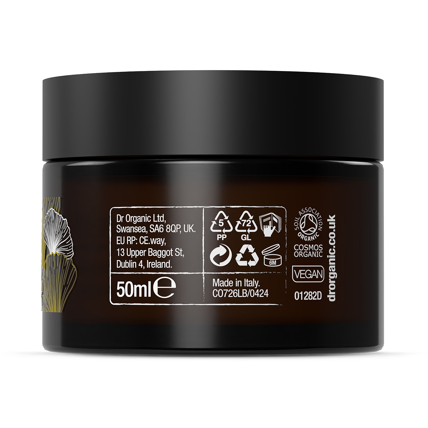 Dr Organic Evoke Tranquility Night Cream 50ml - British product