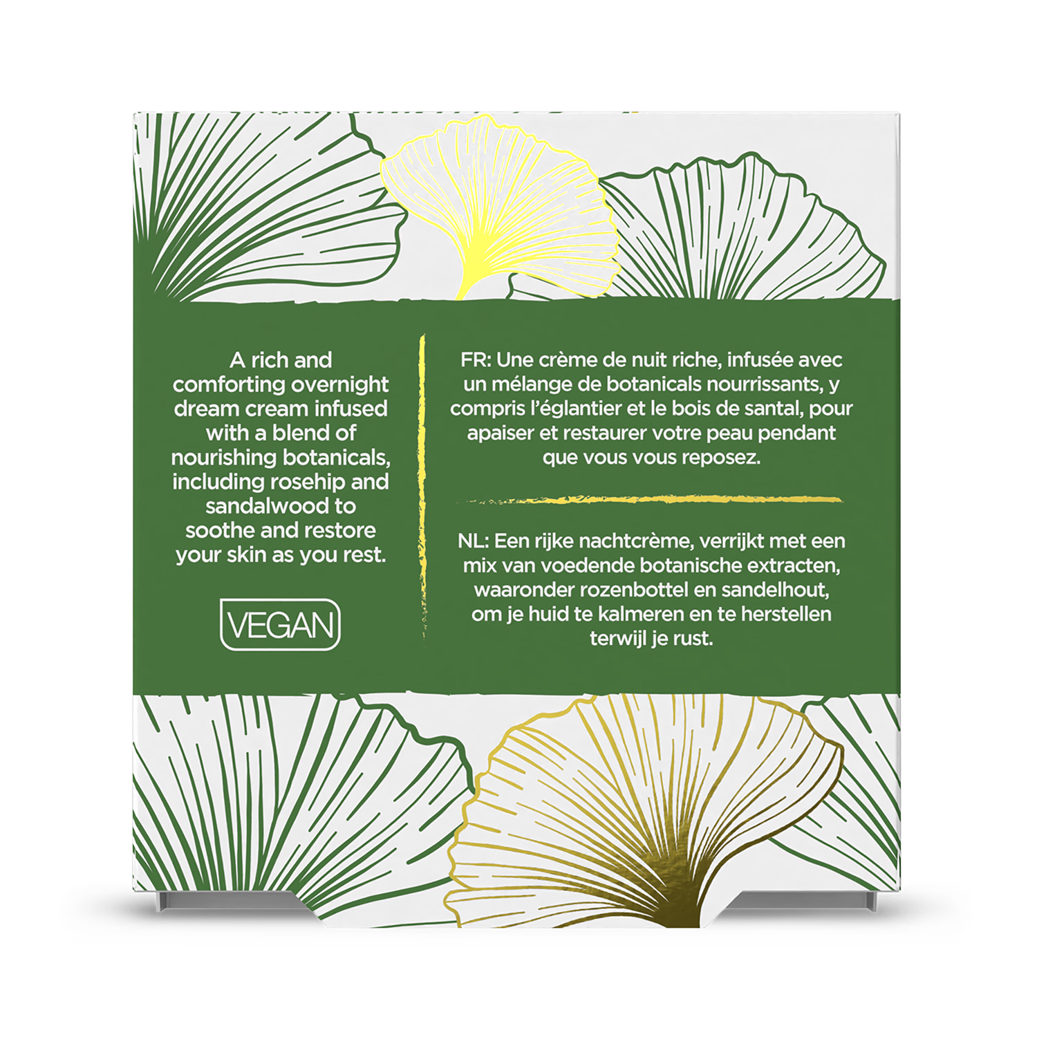 Dr Organic Evoke Tranquility Night Cream 50ml - British product