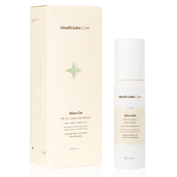 HealthLabs Care SPF 50+ cream with melanin 50ml - British product