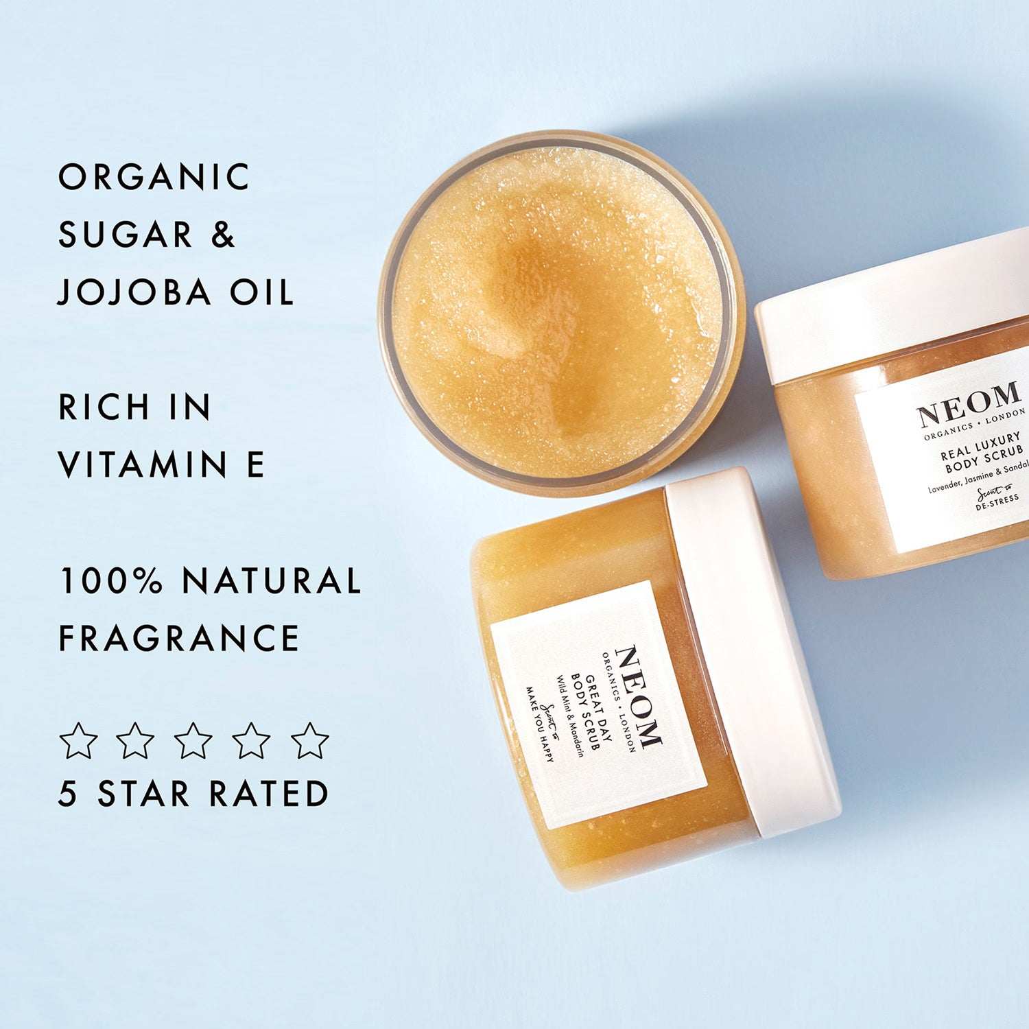 NEOM Real Luxury Body Scrub 350g, UK version