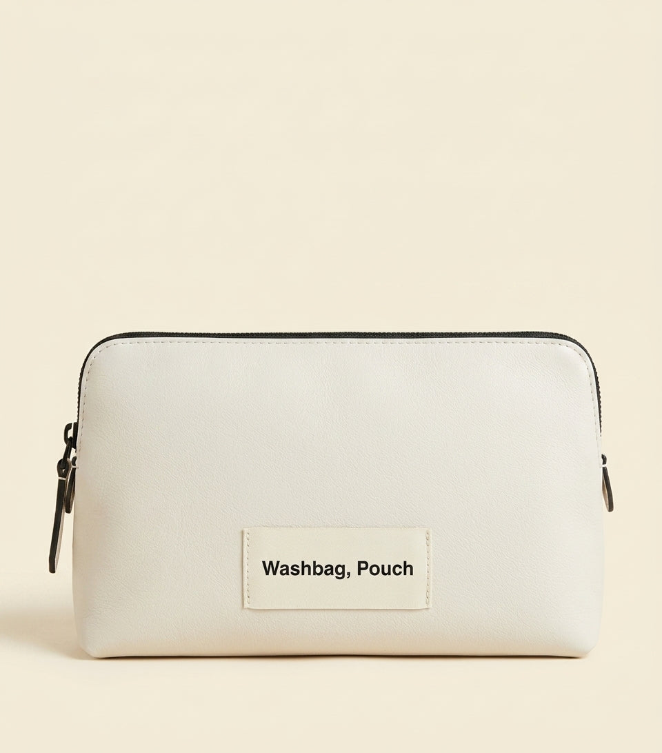 Mulberry small Scotchgrain cosmetic pouch, imported from the UK